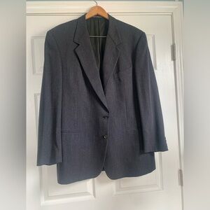 Ermenegildo Zegna Men’s Gray Wool Suit 48R(EU58) - Made In Switzerland- Flaws